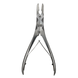 Rongeur à os en acier inoxydable, instrument chirurgical, outil de découpe osseuse, forceps orthopédiques pour la coupe des os, conception durable et réutilisable - Product Image 3