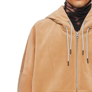 Sudadera con Capucha para Hombre, de Forro Polar, Cálida, Transpirable, de Secado Rápido, Estilo Casual, Juvenil, con Bordado Personalizado, 100% Algodón, con Bolsillo - Product Image 4