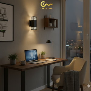 โคมไฟติดผนังสำหรับห้องนั่งเล่นห้องนอนห้องโถง 300 ลูเมน โมเดิร์น/ญี่ปุ่น เวียดนาม ออโต้แคดเลย์เอาท์ สตีล/อินอกซ์ แอลอีดี ระบบสัมผัส 25 ซม. - Product Image 6