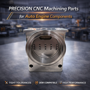 Pièces usinées CNC de précision avec usinage par électroérosion à fil et brochage pour composants de moteur automobile - Acier inoxydable - Product Image 2