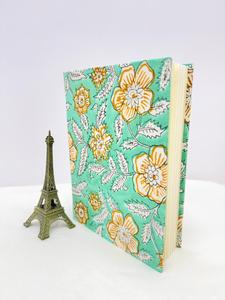 Advik Floral Block Printed Cotton Fabric Diary with 120 Sheets Handmade Travel Log for Gift Purpose Rajasthan Origin - Product Image 3
