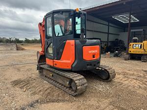 Mini-excavatrice Hitachi ZX55UR-5 à prix d'usine, très demandée, petite excavatrice hydraulique pour travaux de construction, aménagement paysager et terrassement. - Product Image 4