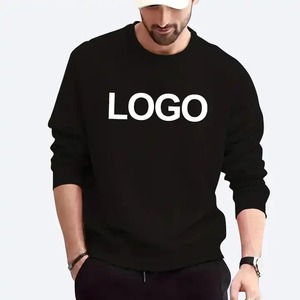 Nouveau Sweat-shirt d'hiver décontracté pour homme 2026, noir, 100% coton, demi-zip, col rond, coupe oversize, respirant, 350g, avec fermeture éclair frontale - Product Image 3