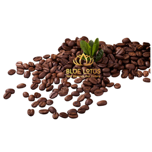 กาแฟโรบัสต้าคั่วกลางคุณภาพสูงขายดี รสหวานสดชื่นจากฟาร์มบลูโลตัส ผลิตภัณฑ์จากฟาร์มที่เป็นมิตรต่อสิ่งแวดล้อมและยั่งยืน ขายส่ง - Product Image 1