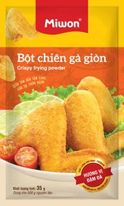Harina Crujiente Coreana para Pollo Frito 35g, Mezcla Sazonada para Rebozar Pollo Crujiente al por Mayor Miwon - Product Image 5