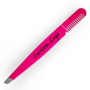 Pinzas Profesionales de Lujo Hechas a Mano KI-CT-03 para Dar Forma a las Cejas, Punta Puntiaguda, Acero Inoxidable, Cómodas - Product Image 4