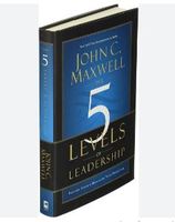 Los 5 Niveles de Liderazgo de John C Maxwell, Libro en Inglés, 304 Páginas, Educación, Pasos Comprobados para Maximizar tu Potencial