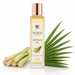 Aceite Esencial de Limoncillo de Tamil Nadu 100% Puro y Natural de Primera Calidad, Destilado al Vapor, para Aromaterapia y Cuidado Facial, Kodai Global Export - Product Image 1