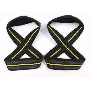 สายรัดข้อมือรูปเลข 8 ราคาประหยัด สกรีนโลโก้ได้ สายรัดออกกำลังกาย สายรัดยกน้ำหนัก สายรัดฟิตเนส สายรัดข้อมือสำหรับเพาะกาย - Product Image 4