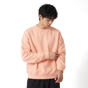 Sweat-shirt surdimensionné à impression sérigraphique avec broderie et col rond pour les détaillants de vêtements américains - Product Image 5