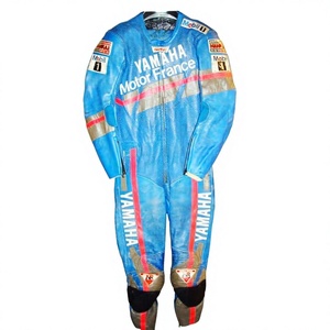 Niall Mackenzie Ramaha 1Pc Mono de Piel de Vacuno/Canguro para Motociclismo/Traje de Moto para Motociclistas Profesionales - Product Image 1