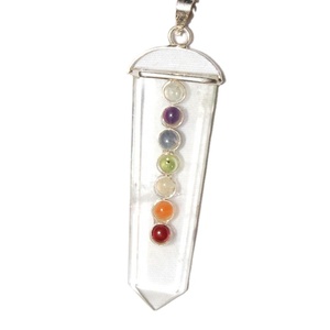 Pierre semi-précieuse Artisanat Étoile Cabs À Facettes Chakra Pendentif Pendentif En Pierre D'agate Naturelle - Product Image 5