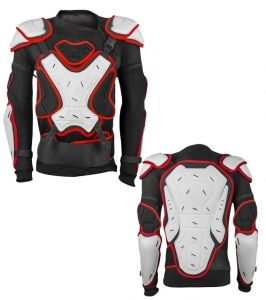Chaqueta de Motociclista de Cuero Transpirable con Certificación CE OEM 2025, Traje Protector de Cuerpo Completo con Protección Contra Impactos, Malla Protectora para Motociclismo, Unisex - Product Image 3