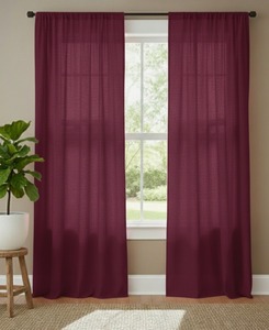 Cotton Solid <b>Bohemian</b> Style Rope Format Rod Pocket <b>Curtains</b> High Shading Eco-Friendly Features for Home Hotel Office-All-Season - Product Image 6