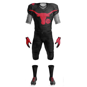 Men Club Soccer Shirt and <b>Padded</b> Pants High Quality Team Uniform Jersey Set American Football Uniform Manufacturer Team Player - Product Image 5