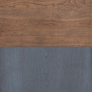 Bridgevine Home Americana supporto TV camino da 86 pollici con finitura blu velluto a coste per TV fino a 95 pollici - Product Image 6