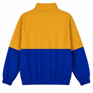 Sweat-shirt à demi-zip pour femme Sigma Gamma Rho SGR Sorority, bleu et doré, avec poches, coupe classique - Product Image 6
