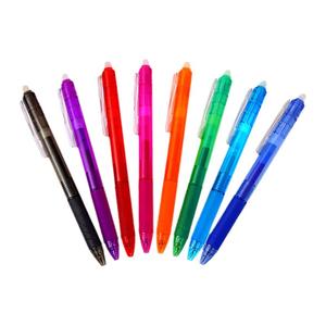 Nuovo studente creativo semplice cancellabile penna Gel cancellabile cancelleria 0.7mm penna a sfera colorata inchiostro penna personalizza logo - Product Image 2