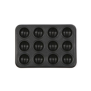 12 Cup <b>Walnut</b> <b>Shell</b> Cake Pan 27x19cm Non-Stick Quick Release Coating Easy Clean Dishwasher Safe Baking Pan - Product Image 5