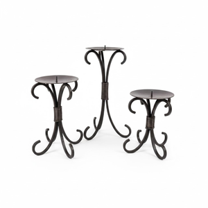 Candelabro Moderno de Hierro Forjado RK-331013, Soporte Decorativo de Metal Hecho a Mano para Decoración de Sala de Estar de Lujo, Estilo Interior - Product Image 1