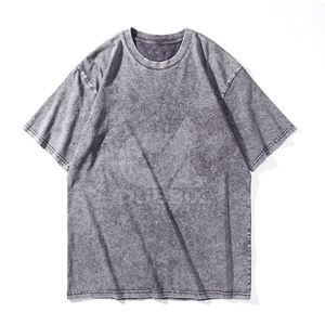 Camiseta Ringer Vintage de Alta Calidad con Lavado Ácido, Camisetas Oversize con Lavado Ácido para Hombre en Oferta 2026 - Product Image 4