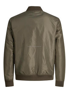 Men's Thin Bomber <b>Jacket</b> Windproof <b>Pilot</b> <b>Jacket</b> Coat Baseball <b>Jackets</b> With Multi Zipper Pockets - Product Image 4