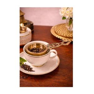 Cuillère-filtre à long manche en laiton, idéale pour les résidus de café et les herbes, ustensile pour préparer le thé et la poudre de café - Product Image 5