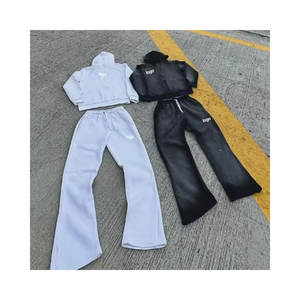 Nuevo Conjunto Deportivo para Hombre de 2 Piezas, Sudadera con Capucha y Pantalones con Cordón, Ropa Deportiva Masculina para Correr, Ropa Deportiva de Otoño - Product Image 2