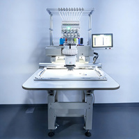 Top 10 des machines à broder industrielles informatisées à tête unique et 10 aiguilles pour broderie de casquettes et tissus épais