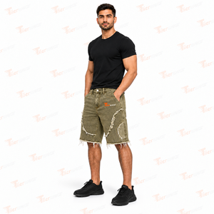 Nuevos Shorts de Mezclilla Negros, Tela de Mezclilla Negra Premium, Pantalones Cortos Casuales, Corte Moderno para Streetwear - Product Image 2