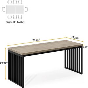 Tavolo Moderno per Computer/Laptop in Legno Massello e Vetro, Scrivania Pieghevole da Ufficio - Product Image 2