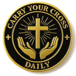 ของที่ระลึกคริสตจักรสุดหรู ของแจก ของชำร่วย  เหรียญกางเขนโลหะผสมสังกะสีเคลือบทอง  งานพิมพ์ลายโบราณ  งานพิมพ์ลายสมัยใหม่  งานพิมพ์ลายเลียนแบบโบราณ  งานพิมพ์ลายด้วยแสงยูวี - Product Image 3