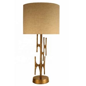 Lámpara de Mesa Decorativa Ecológica de Alta Calidad con Base de Aluminio Plateado para Sala de Estar y Dormitorio - Product Image 5