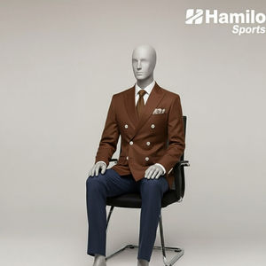 Traje de Hombre para Primavera y Otoño, Traje de Dos Piezas para el Trabajo, Elegante y Ajustado, Ropa para Ocasiones de Negocios - Product Image 4