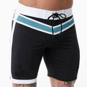 Shorts de bain pour hommes en coton 100% écologique, tricotés, imprimés, décontractés, séchage rapide, shorts de plage, shorts de surf - Product Image 4
