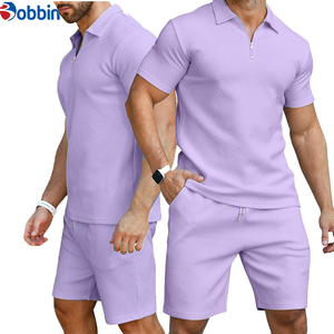 Conjunto Deportivo Unisex Cómodo, Nueva Colección de Verano, Personalizable, Transpirable, de Venta Caliente, Conjunto de 2 Piezas, Camiseta Polo y Pantalones Cortos - Product Image 6