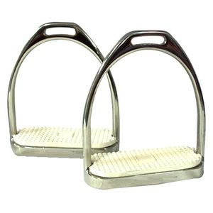 Estribos DE SEGURIDAD australianos con logotipo personalizado, estribos ligeros, estribos flexibles para montar a caballo, equipo de equitación inglés - Product Image 1