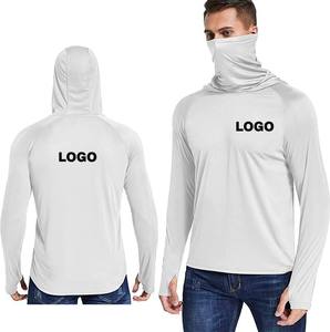 Sweat-shirt de pêche haute performance en polyester à séchage rapide, imprimé par sublimation, avec protection solaire UPF 50, faible quantité minimale de commande. - Product Image 6
