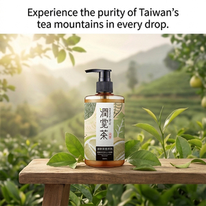 Gel de Ducha Refrescante con Pomelo y Té Baozhong - Gel de Ducha Hidratante con Aceite de Camelia para Piel Sensible - 350ml - Product Image 3