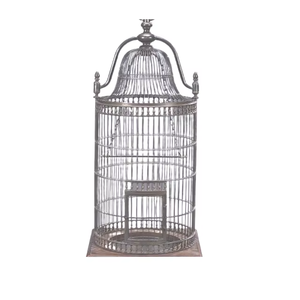 Casa para Pájaros Multiusos de Metal con Recubrimiento Azul Cielo para Decoración de Jardín y Atracción de Vida Silvestre - Product Image 3