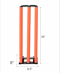 Piquets de cricket en bois personnalisables de haute qualité Power Hint – Qualité tournoi, 3 piquets, 2 bails, robustes et écologiques - Product Image 6