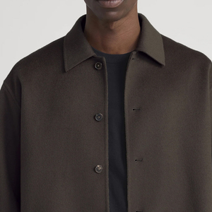 Elegant Full Sleeve Tee Shirt With Turn <b>Down</b> Collar Button Closure Casual Office Wear Stylish Top Design With Logo Casual Wear - Product Image 2