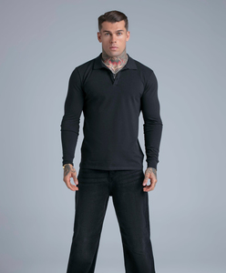 Polo Personalizado al por Mayor, Nuevo Diseño de Polo de Alta Calidad, Polo Liso para Hombre, Polo de Golf con Solapa para Deportes, Polo Casual Elegante para Hombre - Product Image 4