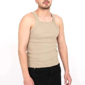 Camiseta sin mangas para hombre de alta calidad, antiarrugas, de última tendencia, con el mejor material, última versión. - Product Image 4