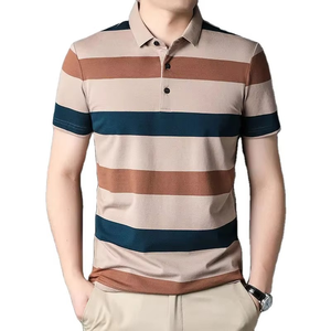 Material MODAL de Alta Calidad al por Mayor para Camisetas, Fabricación en Pakistán, Estilo Golf de Manga Corta para Hombre, Antiarrugas - Product Image 2