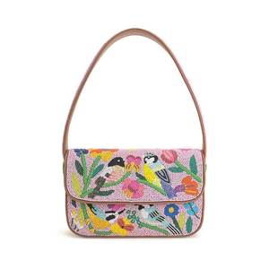 Bolso festivo bordado, bolso de regalo de diseñador, elegante cartera de mano, cartera de mano premium con cuentas, cartera de mano tradicional bordada, cartera de mano estilo boho festivo - Product Image 3