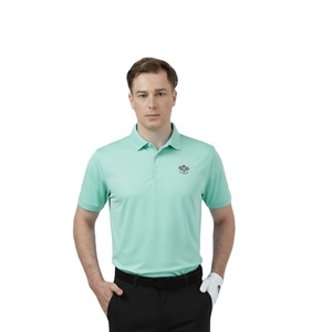 Camiseta Polo Uniforme Lisa con Logotipo Personalizado, Mezcla de Poliéster, Secado Rápido, Antiarrugas, MOQ Bajo, Servicio de Color Personalizado, Proveedor Principal 2025 - Product Image 1