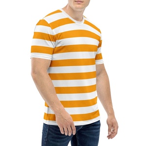 Streetwear Men's <b>100</b>% <b>Polyester</b> Eco-Friendly Breathable Regular Fit 220g Jersey Knit T-<b>Shirt</b> - Product Image 2