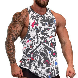 Camiseta sin Mangas de Punto para Hombre, Corte Ajustado, Ligera, Tallas Grandes, Transpirable, Alta Calidad, Estilo Urbano, Gran Venta - Product Image 2