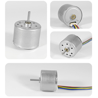 Moteur BLDC micro DC sans balais 2418 DC 6V 12V 24V à grande vitesse, faible bruit, longue durée de vie, avec driver intégré pour appareils médicaux